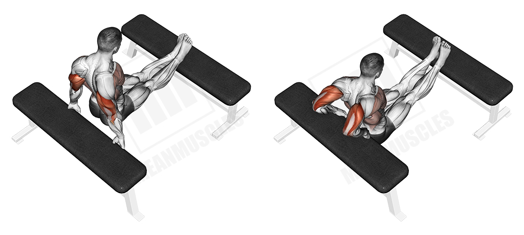 Triceps bench dip